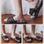 Eastern Club Acupressure and Magnetic Therapy Accu Paduka Slippers for Full Body Blood Circulation Natural Leg Foot Massager Slippers