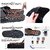 Acupressure Yoga Paduka Power Foot Mat Full Body Relaxer Natural Leg Foot Massager Slippers Massager Combo (Black) (Pack of-2)