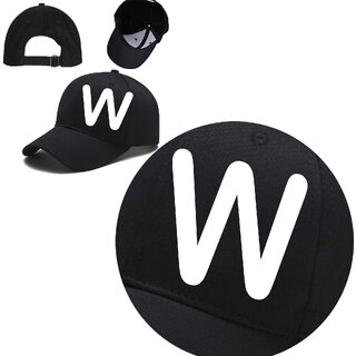 BLACK--cap-W