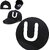 BLACK--cap-U