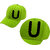 GREEN--cap-U