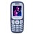Pious P12 2G Dual SIM Keypad Phone - Compact 1.8 inch Display, Long-Lasting 1000mAh Battery (Blue)