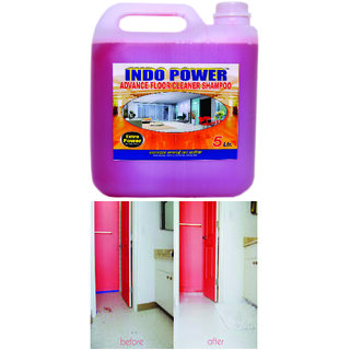INDOPOWER ACc97-ADVANCE FLOOR CLEANER SHAMPOO (ROSE) 5ltr.