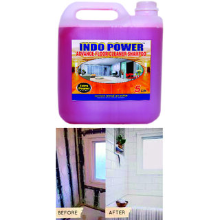 INDOPOWER ACc98-ADVANCE FLOOR CLEANER SHAMPOO (ROSE) 5ltr.