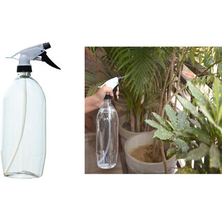 INDOPOWER  ACc142-Multipurpose Home & Garden Water Spray Bottle BLACK  NOZZLE .