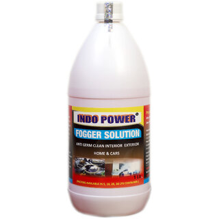 INDOPOWER ACc151-FOGGER SOLUTION Anti Germ Clean (Interior Exterior  Home & Cars )  1ltr.