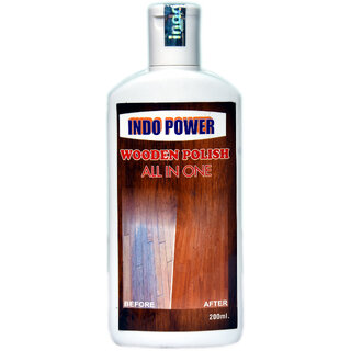 INDOPOWER ACc211-Wooden polish All In One 200ml.