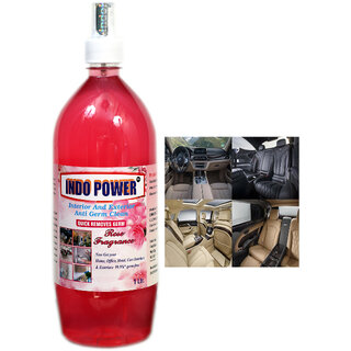INDOPOWER ACc167-Disinfectant Sanitizer Spray ANTI GERM CLEAN (QUICK REMOVES GERM) ROSE  1ltr.