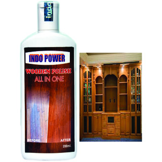 INDOPOWER ACc212-Wooden polish All In One 200ml.