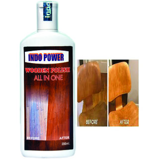 INDOPOWER ACc213-Wooden polish All In One 200ml.