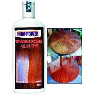 INDOPOWER ACc218-Wooden polish All In One 200ml.