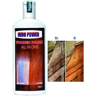 INDOPOWER ACc221-Wooden polish All In One 200ml.