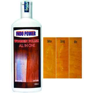 INDOPOWER ACc226-Wooden polish All In One 200ml.