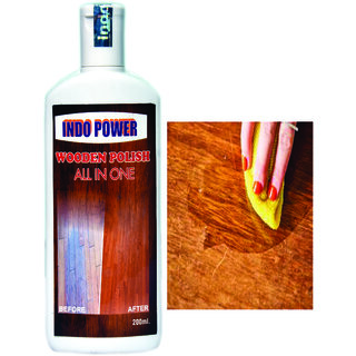 INDOPOWER ACc227-Wooden polish All In One 200ml.