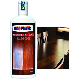 INDOPOWER ACc232-Wooden polish All In One 200ml.