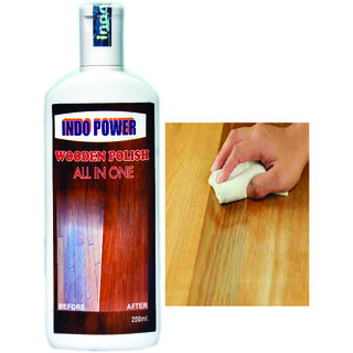 INDOPOWER ACc235-Wooden polish All In One 200ml.