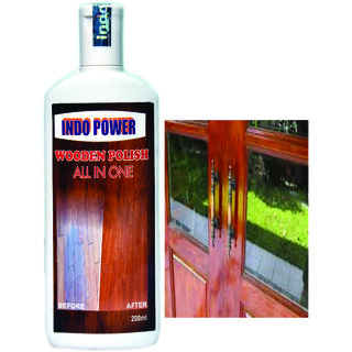 INDOPOWER ACc243-Wooden polish All In One 200ml.