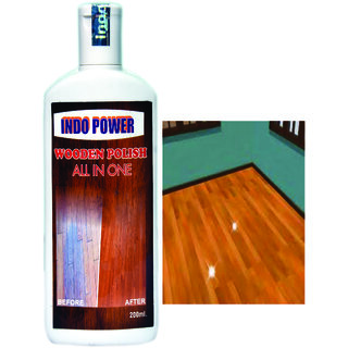 INDOPOWER ACc244-Wooden polish All In One 200ml.