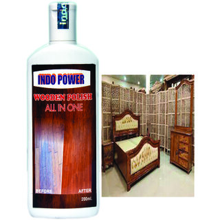 INDOPOWER ACc245-Wooden polish All In One 200ml.