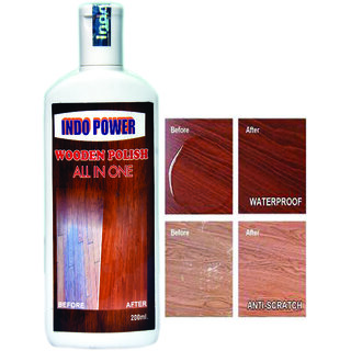INDOPOWER ACc251-Wooden polish All In One 200ml.