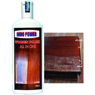 INDOPOWER ACc252-Wooden polish All In One 200ml.