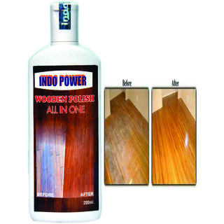 INDOPOWER ACc256-Wooden polish All In One 200ml.