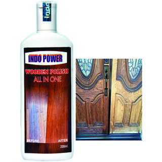 INDOPOWER ACc258-Wooden polish All In One 200ml.
