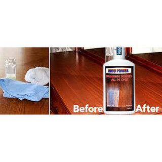 INDOPOWER ACc307-Wooden polish All In One 200ml.