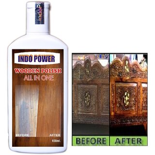 INDOPOWER ACc314-Wooden polish All In One 100ml.