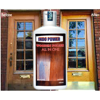 INDOPOWER ACc268-Wooden polish All In One 200ml.