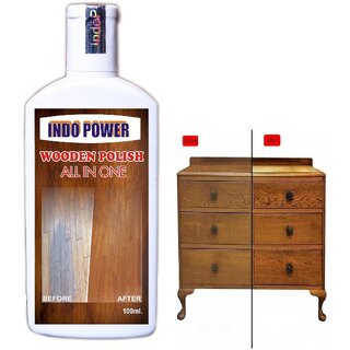 INDOPOWER ACc316-Wooden polish All In One 100ml.