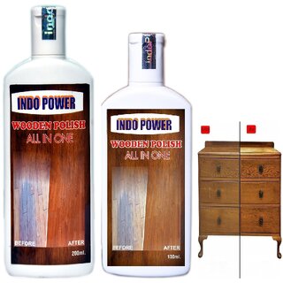 INDOPOWER ACc318-Wooden polish All In One 100ml+200ml.