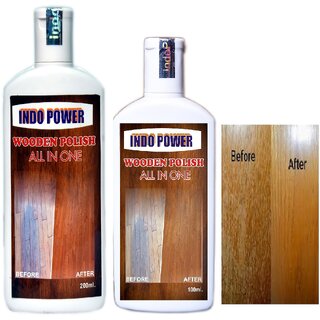 INDOPOWER ACc321-Wooden polish All In One 100ml+200ml.