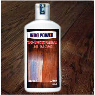 INDOPOWER ACc291-Wooden polish All In One 200ml.