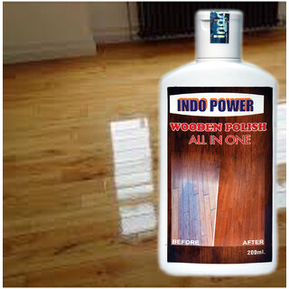INDOPOWER ACc292-Wooden polish All In One 200ml.