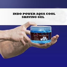 INDOPOWER AH58 -AQUA COOL SHAVING GEL 200g.