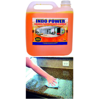 INDOPOWER ACc81-ADVANCE FLOOR CLEANER SHAMPOO (LIME) 5ltr.