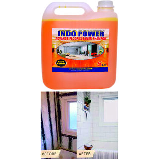 INDOPOWER ACc83-ADVANCE FLOOR CLEANER SHAMPOO (LIME) 5ltr.