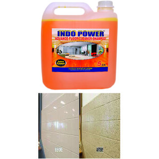 INDOPOWER ACc84-ADVANCE FLOOR CLEANER SHAMPOO (LIME) 5ltr.