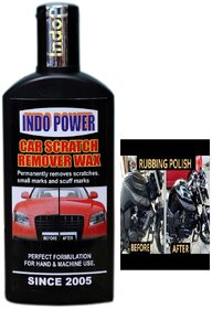 INDO POWERAOo09- CAR SCRATCH REMOVER WAX 100ml.