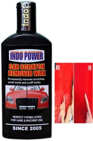 INDO POWERAOo26- CAR SCRATCH REMOVER WAX 100ml.