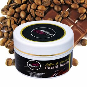 INDOPOWER AKk22 -COFFEE & CHOCOLATE FACIAL SCRUB 100g.