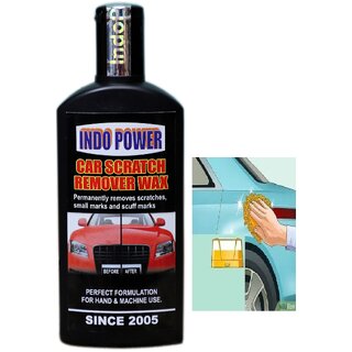 INDO POWERAOo23- CAR SCRATCH REMOVER WAX 100ml.