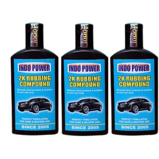 INDO POWERAOo83- 2K RUBBING COMPOUND   ( 3pc x 100ml).