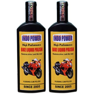 INDO POWERAOo110- BIKE LIQUID POLISH( High Performance) ( 2pc x 100ml).