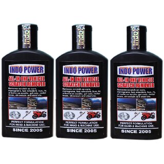 INDO POWERAOo218- ALL -IN ONE VEHICLE  SCRATCH REMOVER ( 3pc x 100ml).