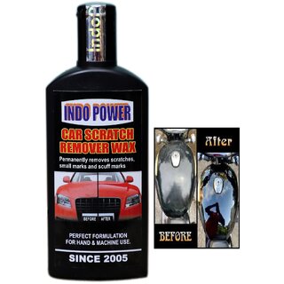 INDO POWERAOo227- CAR SCRATCH REMOVER WAX 100ml.