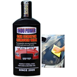 INDO POWERAOo238- CAR SCRATCH REMOVER WAX 100ml.