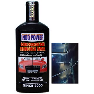 INDO POWERAOo242- CAR SCRATCH REMOVER WAX 100ml.
