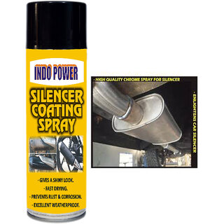INDOPOWER  AP1409-SILENCER COATING SILVER 500ml.